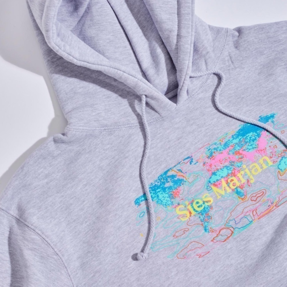 Sies Marjan Grey Amo Edition Logo Colorworld Hoodie: UNISEX - Picture 6 of 12